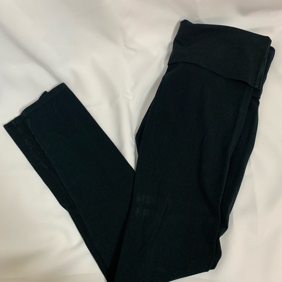 Black fold over solow leggings - Picture 3 of 3